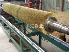 鋼絲刷剪毛車間